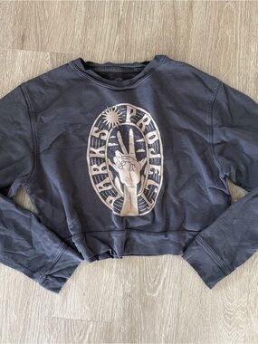 Parks Project graphic crop sweatshirt Sz XS